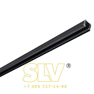 145100 EUTRAC шинопровод 1м, трехканальный, 230В, 16А макс., черный SLV 145100 EUTRAC шинопровод 1м, трехканальный, 230В, 16А макс., черный SLV