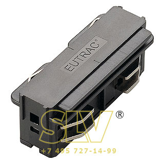 145560 EUTRAC, коннектор прямой внутренний электрический, черный SLV 145560 EUTRAC, коннектор прямой внутренний электрический, черный SLV