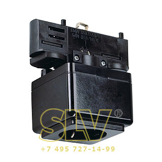 145700 3Ph, розетка 6.3А макс., черный SLV 145700 3Ph, розетка 6.3А макс., черный SLV