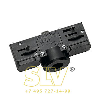 145990 EUTRAC, 3PH адаптер, черный SLV 145990 EUTRAC, 3PH адаптер, черный SLV